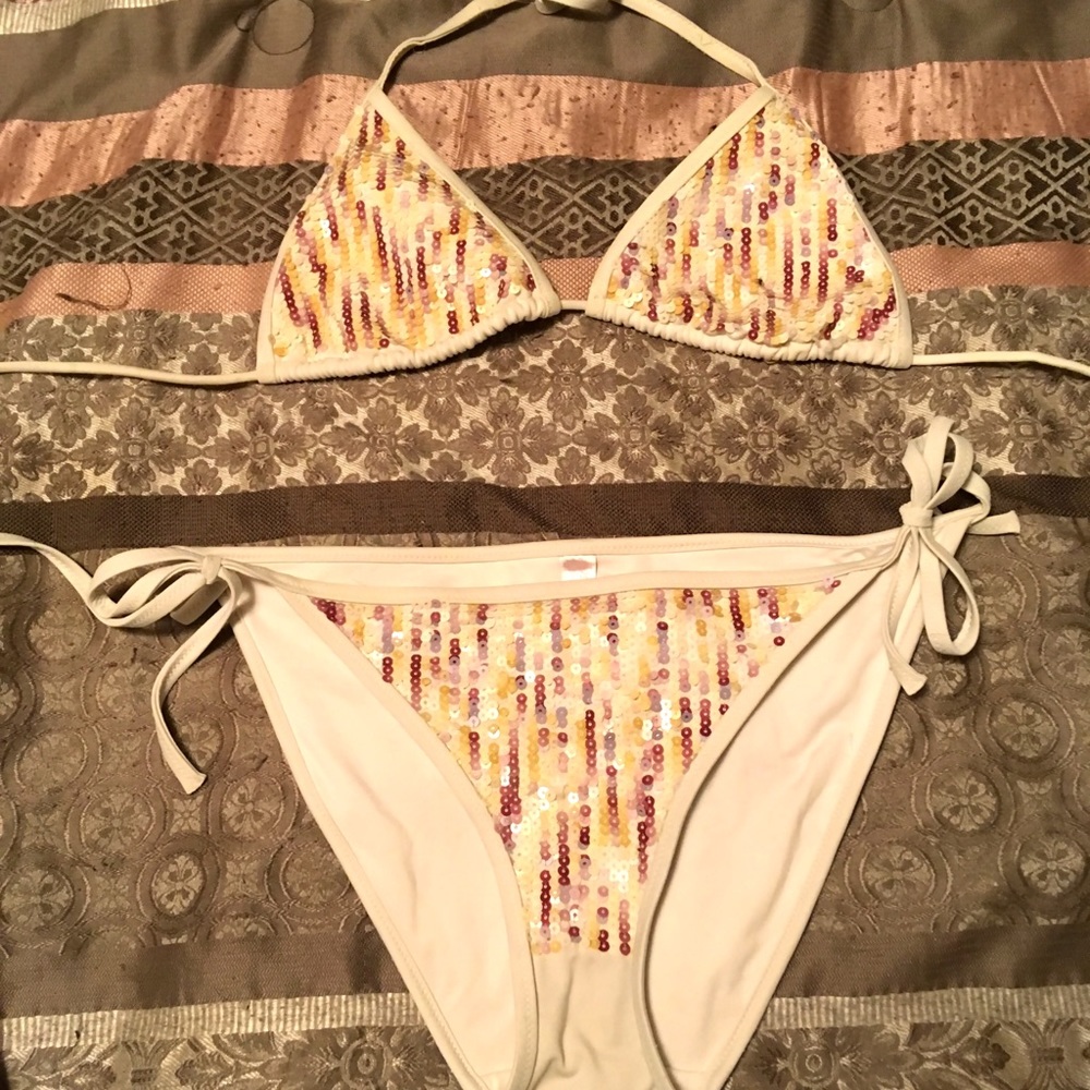 Victoria's Secret Sequin Bathing Suit